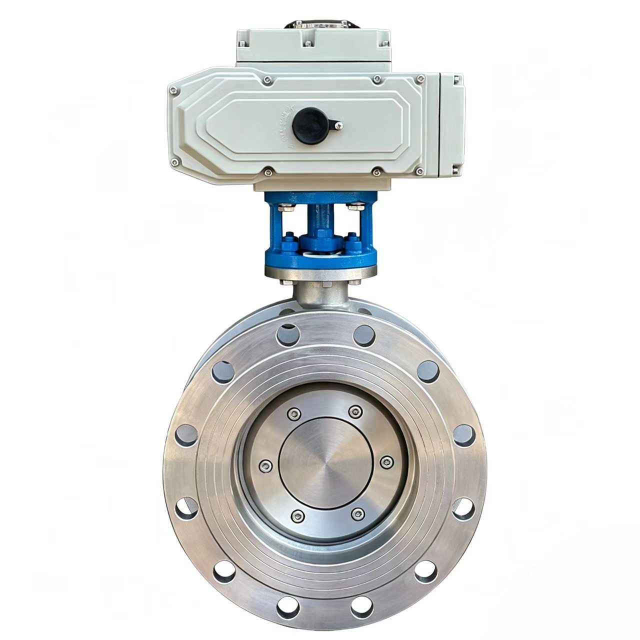 Pneumatic Triple-Eccentric Flange Butterfly Valve
