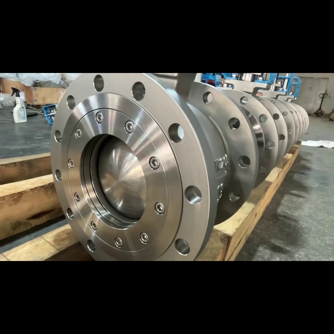 Stainless steel ball valve with lever operator