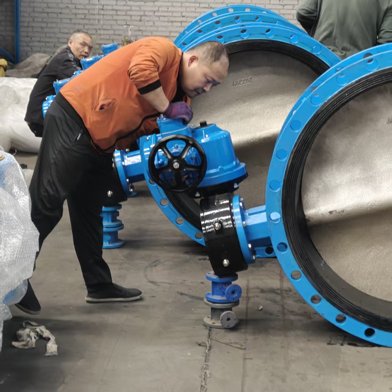 Large Diameter Flanged Butterfly Valves
