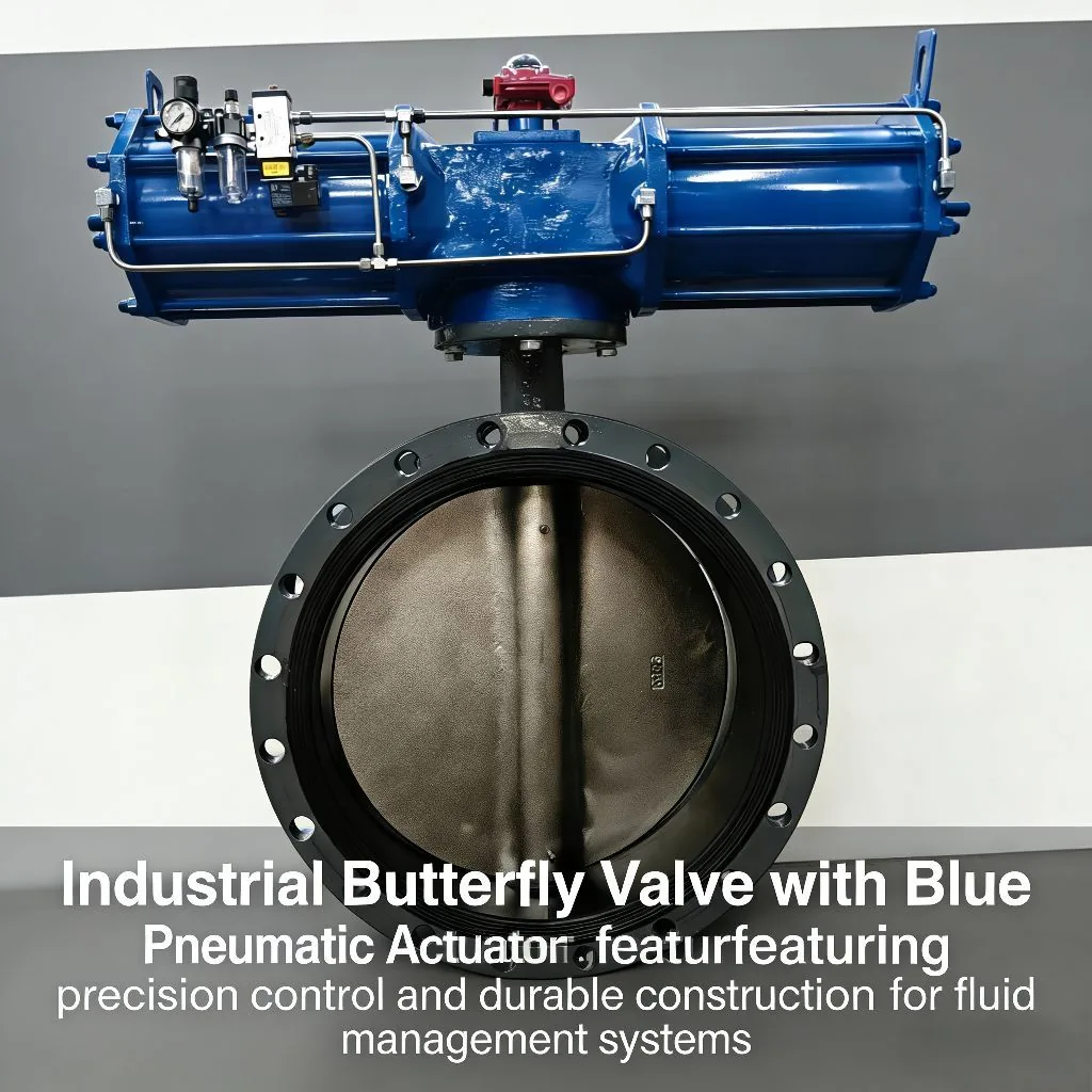 Pneumatic Actuated Butterfly Valves