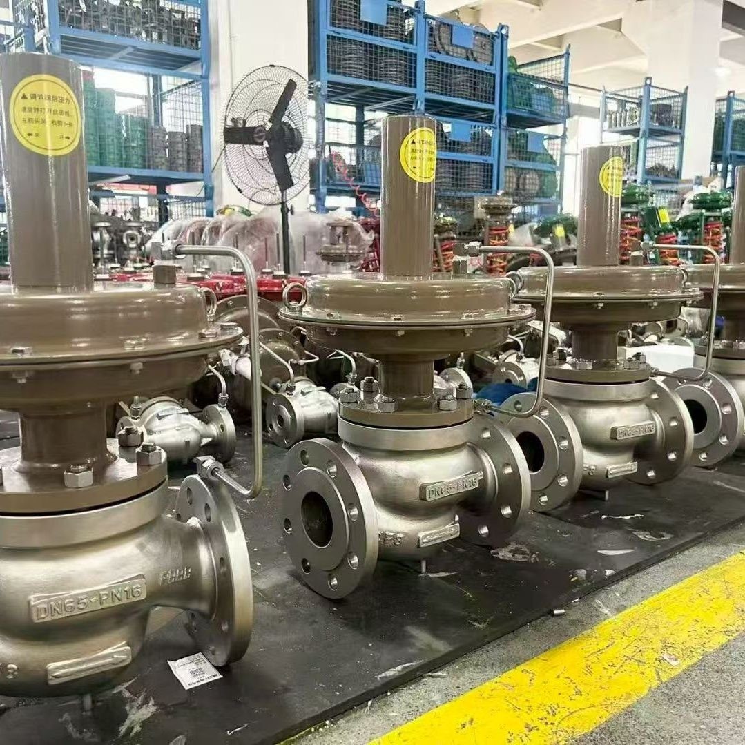 DN65 self-operated pressure reducing valves with stainless steel bodies