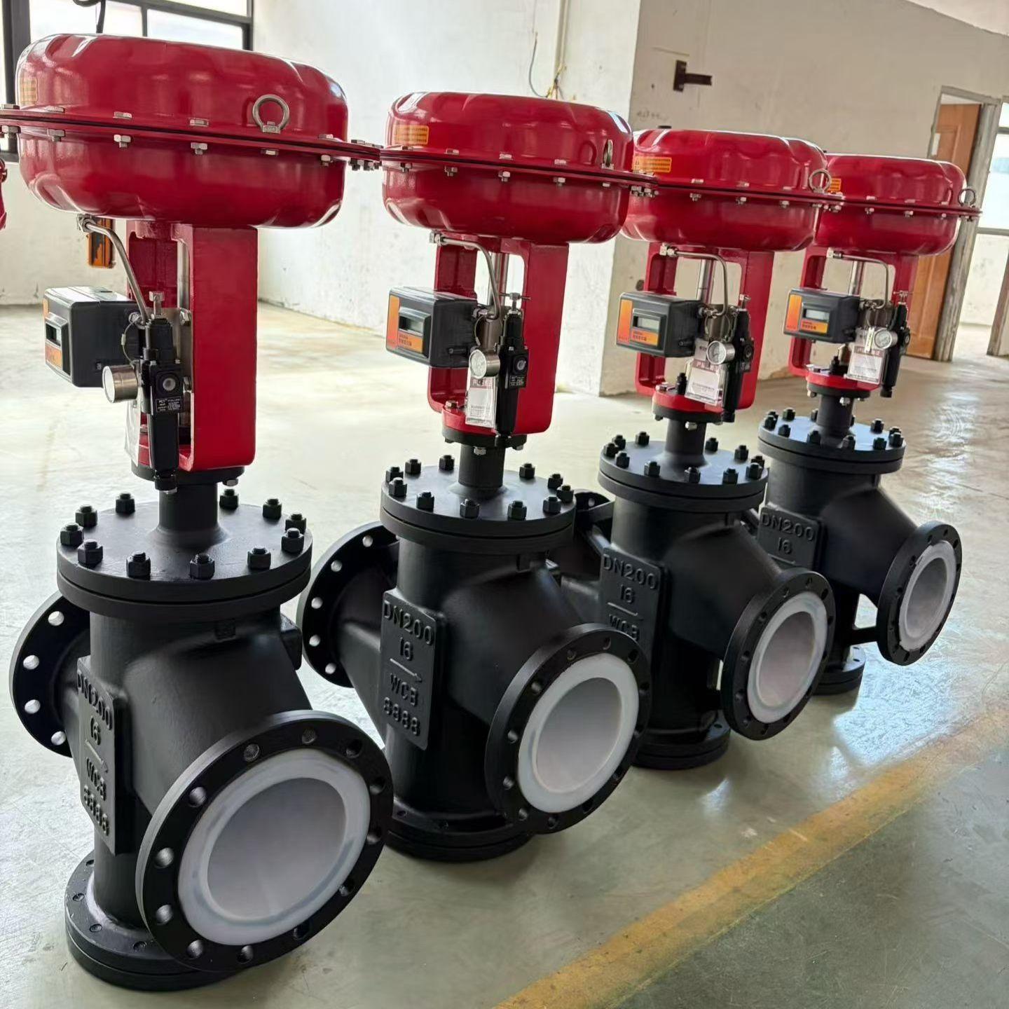 Electric Actuated Globe Control Valve