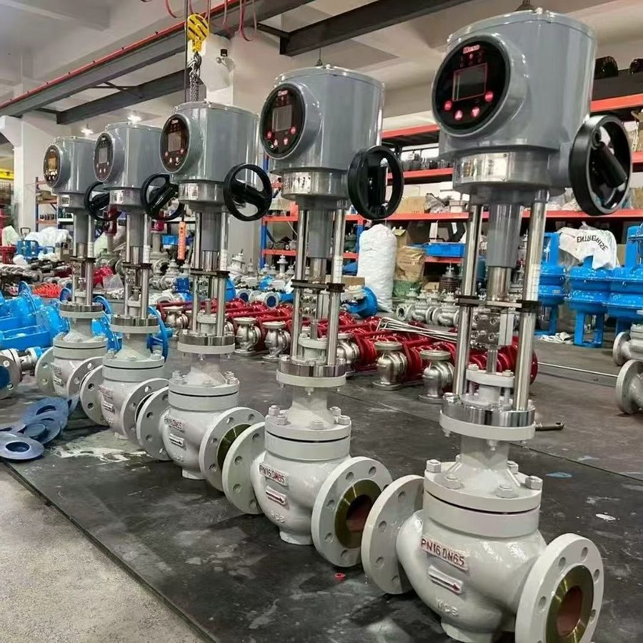 Electric Actuated Globe Control Valve