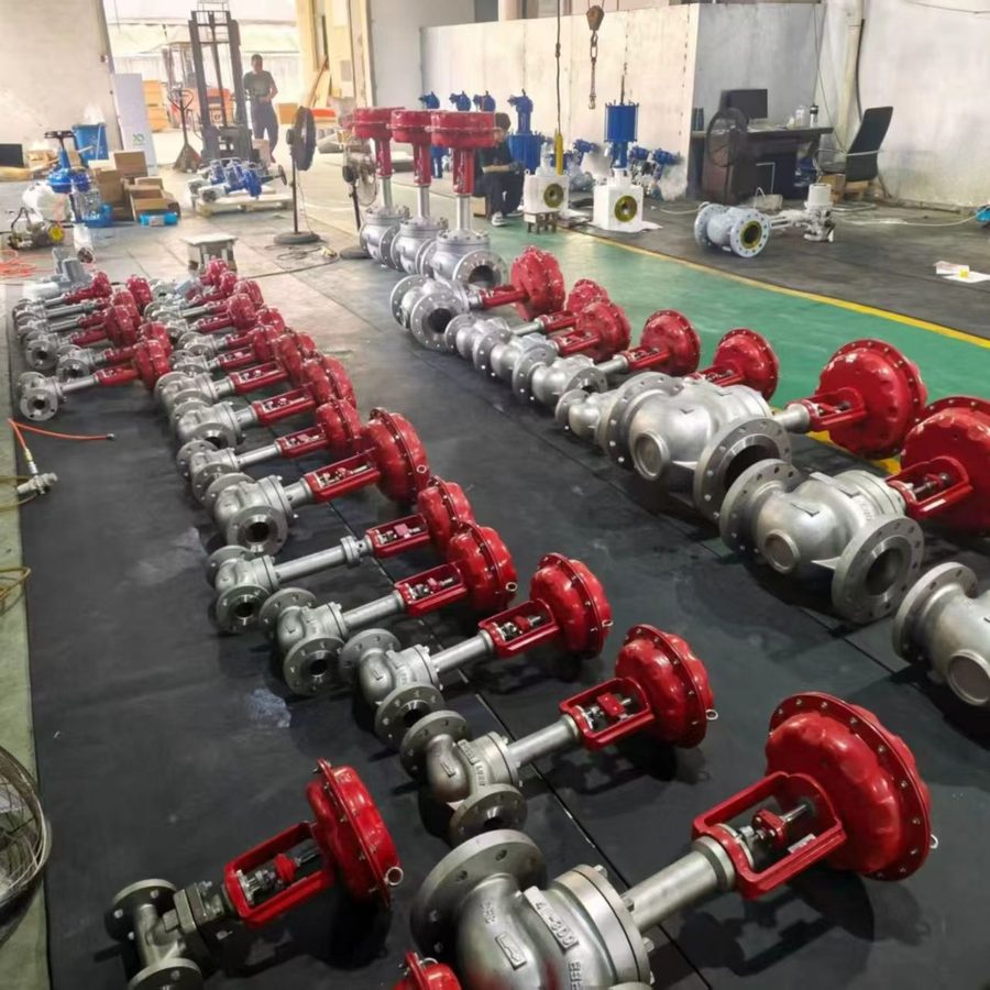 Three-Way Mixing Diverting Control Valve