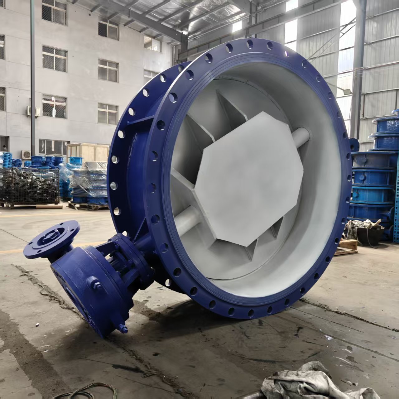 Electric Actuated Flanged Butterfly Valve detail 10