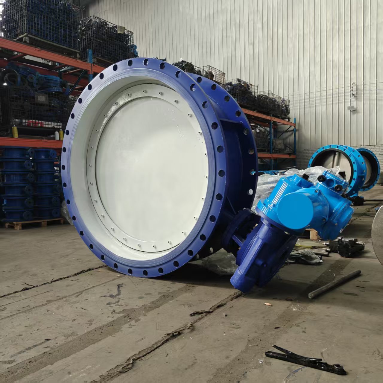 Electric Actuated Flanged Butterfly Valve detail 5