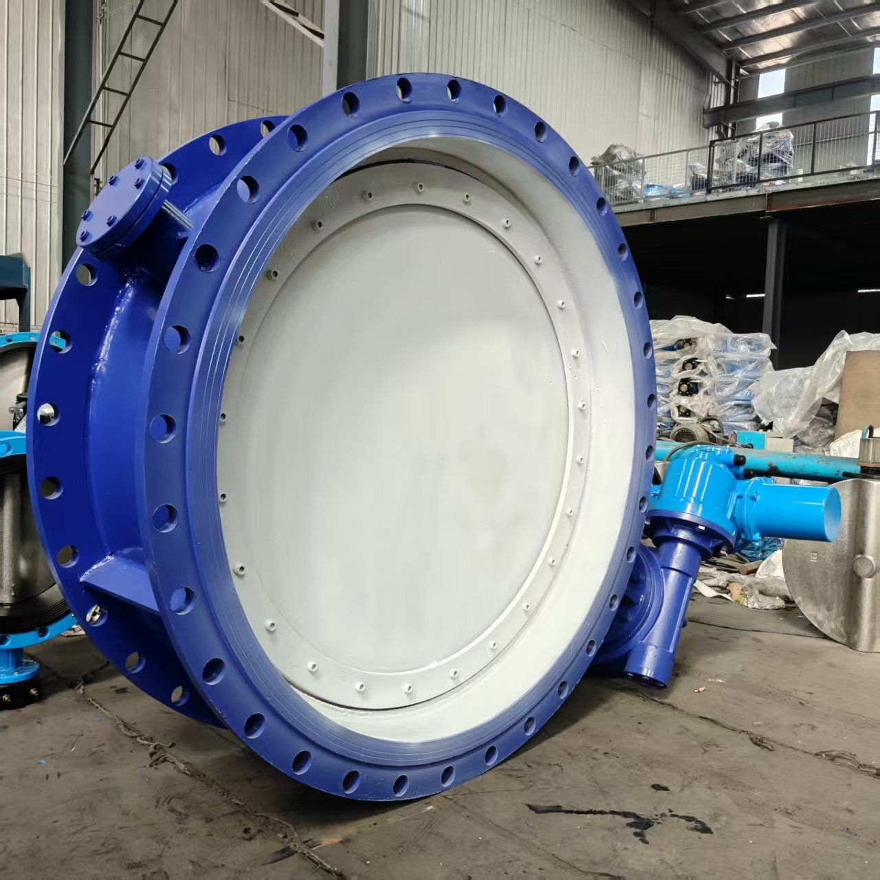 Electric Actuated Flanged Butterfly Valve detail 6