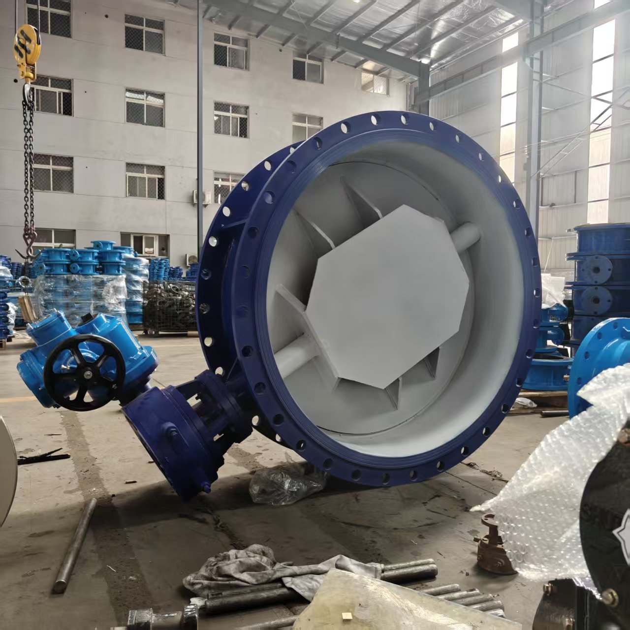 Electric Actuated Flanged Butterfly Valve detail 9