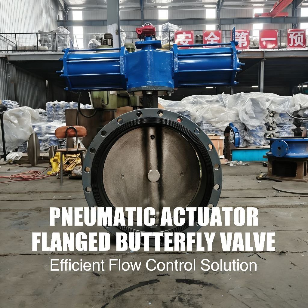 Pneumatic Flanged Butterfly Valves